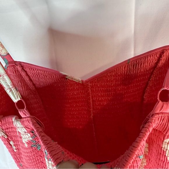 TORRID Women’s Size 1 1X 14-16 Dress Sundress Smocked Stretch Floral NWT Lined - Picture 15 of 16